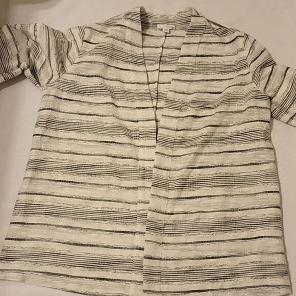 Pure Jill stripped blazer size s - Picture 3 of 9